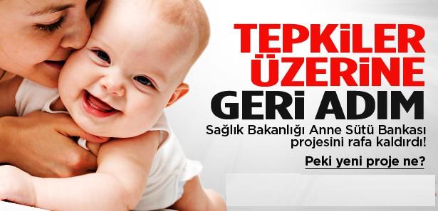 Bakanlık Anne Sütü Bankası projesini rafa kaldırdı!