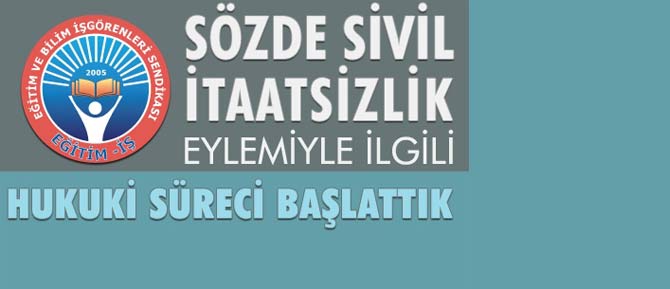 Kıyafet Eylemine Eğitim-İş'ten Suç Duyrusu