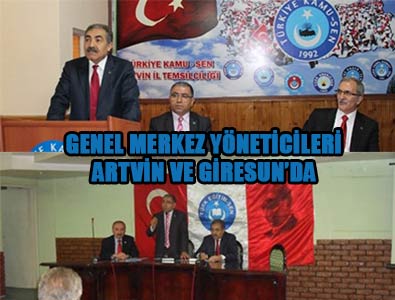 TES Yöneticileri Artvin Ve Giresun’da