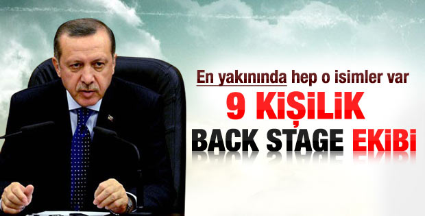 Erdoğan'ın her an ulaşabildiği 9 isim