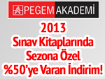 Pegem'de Tüm Sınav Kitaplarında %50'ye Varan İndirim