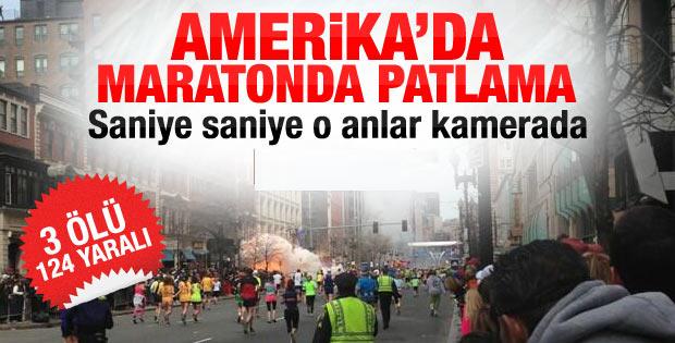 ABD'de maratonda patlama