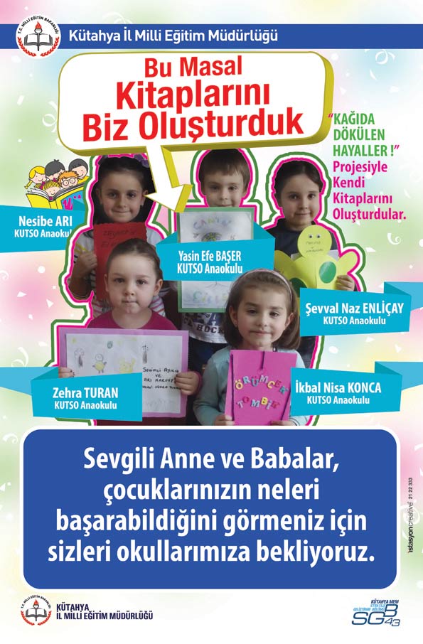 Kütahya MEM, şehri bu afişlerle süsledi