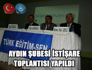 Türk Eğitim-Sen Yöneticileri Aydın'da