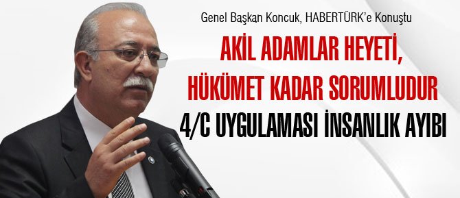 Koncuk'tan Akil Adamlar ve 4/C Çıkışı