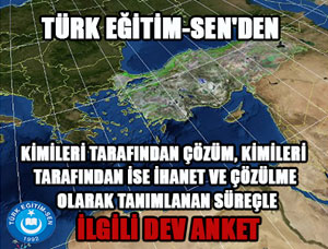 Türk Eğitim-Sen'in "Çözüm mü İhanet mi?" Anket Sonuçları