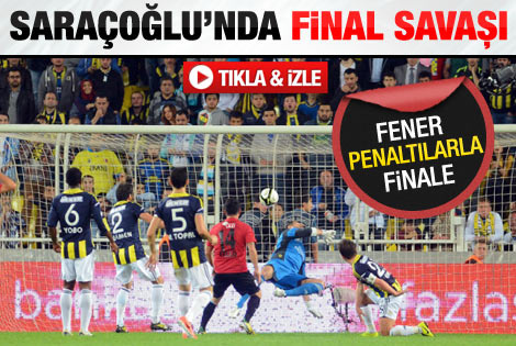 Fenerbahçe Eskişehirspor'u penaltılarla geçti