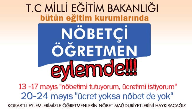 Nöbet Eyleminde Öğretmenler Ne Yapacak?