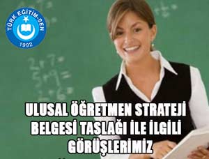 Öğretmen Strateji Belgesi Görüşü