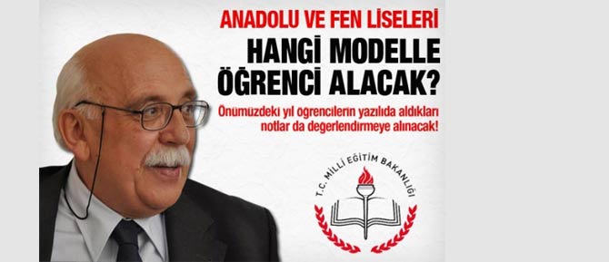 Yeni SBS'de Anadolu liseleri nasıl öğrenci alacak?