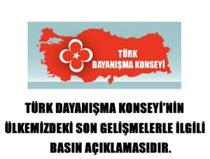 Türk Dayanışma Konseyinden Açıklama