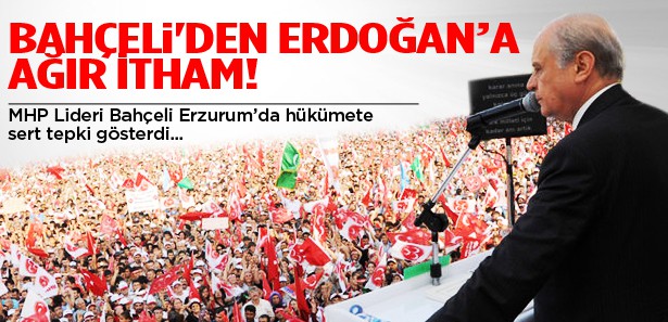 Bahçeli'den "Gezi"cilerine PKK yandaşı suçlaması