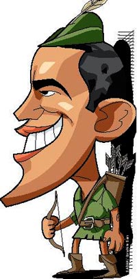 Obama verdiği sözü tuttu Robin Hood'luğa soyundu