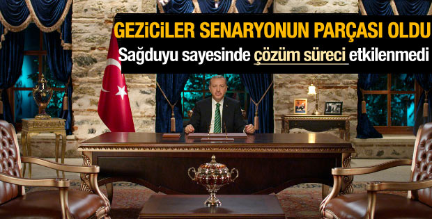 Erdoğan'dan Gezi ve çözüm süreci yorumu