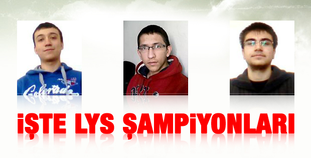 2013 LYS birincileri