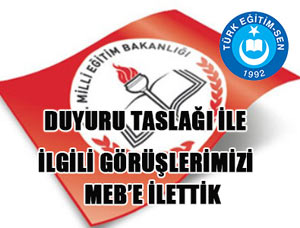 TES'in Öğretmen Yer Değişikliği Görüşleri