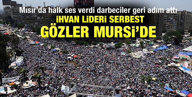 Müslüman Kardeşler'in lideri serbest bırakıldı