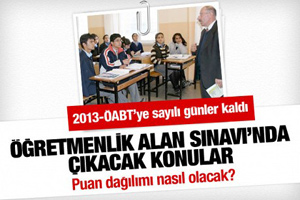 Öğretmenlik Alan Sınavı'nda çıkacak konular