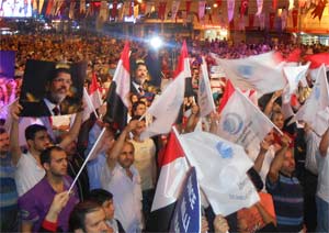 Esenler Meydanında Mısırdaki Darbe Protesto Edildi
