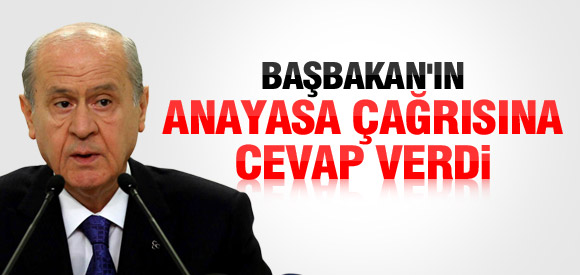 Devlet Bahçeli'den Anayasa Açıklaması