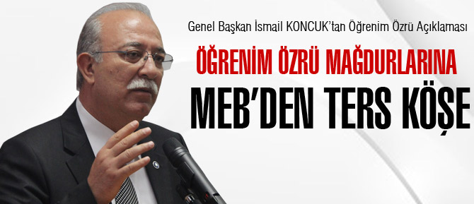 Öğrenim Özrü Mağdurlarına MEB'den Ters Köşe