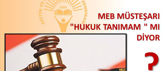 MEB Müsteşarı ne yapmaya çalışıyor ?