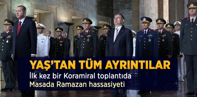 Yüksek Askeri Şura bugün başladı