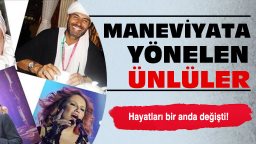 Maneviyata yönelen ünlüler