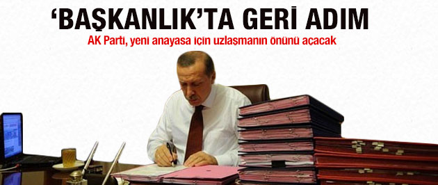 'Başkanlık sistemi'nde geri adım