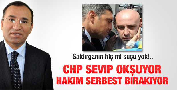 Bozdağ: Umarım o hakimler yumruk yemez!