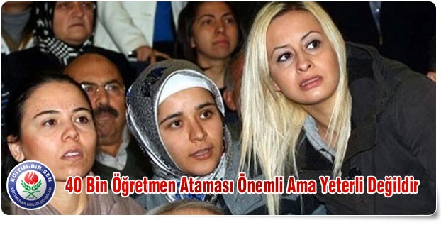 40 Bin Öğretmen Ataması Önemli Ama Yeterli Değildir