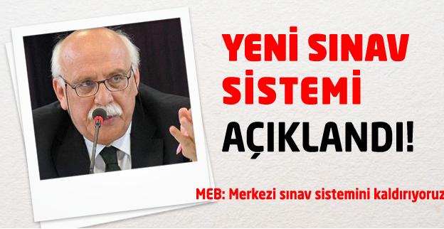 Avcı yeni sınav sitemini açıkladı.. İşte detaylar