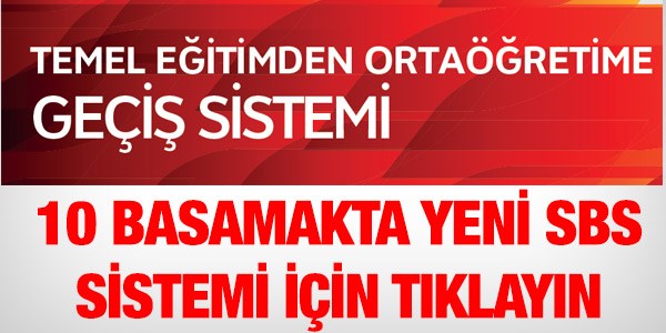 25 slaytta yeni SBS sistemi