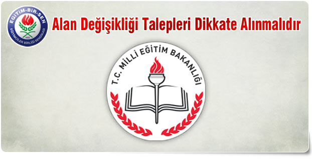 Alan Değişikliği Talepleri Dikkate Alınmalıdır