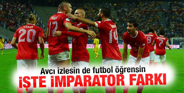 Türkiye Romanya'yı 2 golle avladı