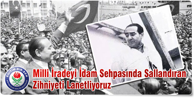 EBS'den Adnan Menderes Açıklaması