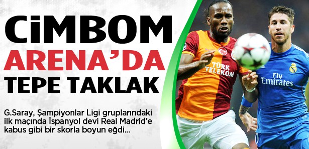 Cimbom Arena'da tepe taklak