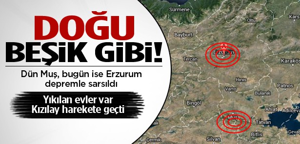 Doğu beşik gibi sallanıyor!