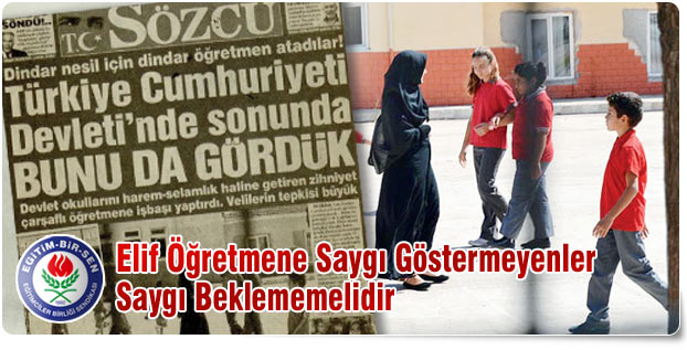 Elif Öğretmene Saygı Göstermeyenler Saygı Beklememelidir