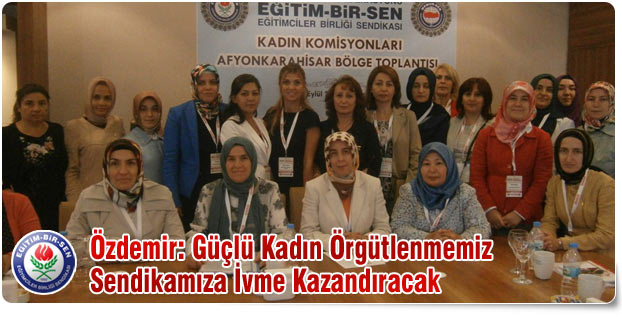 Eğitim Bir-Sen Kadınlar Komisyonu Toplandı