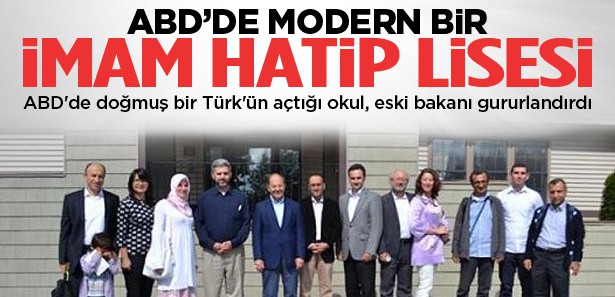 ABD'de Türk okuluna ziyaret