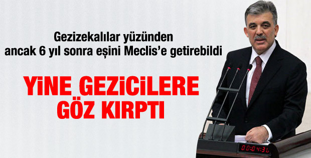 Cumhurbaşkanı Gül son kez Meclis'te konuştu