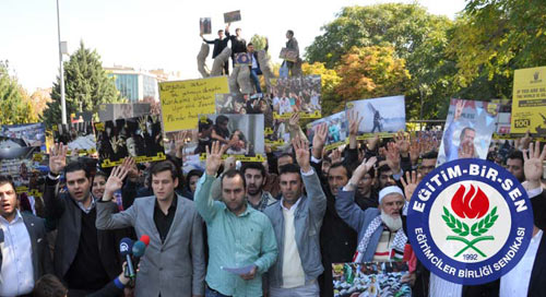 Genç Memur-Sen'den Mısır Eylemi