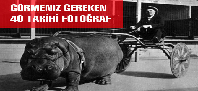 Görmeniz Gereken 40 Tarihi Fotoğraf