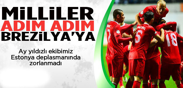 Milliler adım adım Brezilya'ya