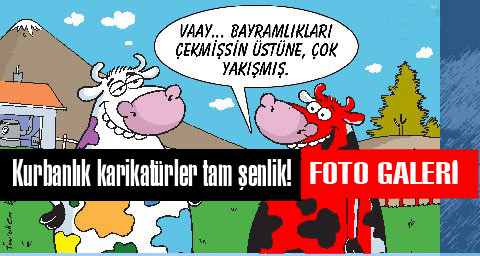 Kurbanlık karikatürler tam şenlik!