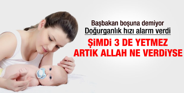 Türkiye'nin doğurganlık hızı alarm verdi