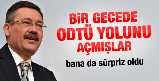 Gökçek: ODTÜ baskını bana da sürpriz oldu