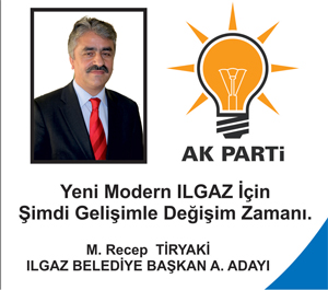 Mehmet Recep TİRYAKİ Ilgaz Belediye Başkan Aday Adayı Oldu