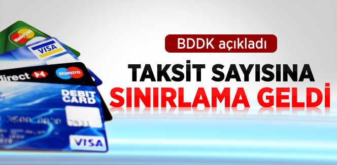 Kredi kartları ile ilgili flaş düzenleme